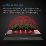 AC Infinity SUNCORE H7, Seedling Heat Mat with Heat Controller, IP-67 Waterproof, 48" x 20.75"
