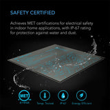 AC Infinity SUNCORE H3, Seedling Heat Mat with Heat Controller, IP-67 Waterproof, 10" x 20.75"
