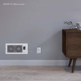AC Infinity AIRTAP T6, Quiet Register Booster Fan System, White, for 6" x 10" Registers