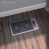 AC Infinity AIRTAP T4, Quiet Register Booster Fan System, Brown Bronze, for 4" x 10" Registers