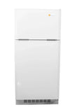 SunStar 16CU Solar/DC Refrigerator - White ST-16RF-W