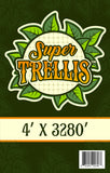 Plastic Trellis Netting 4' x 3280' Roll by Super Trellis