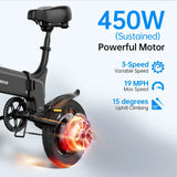 HOVSCO Sync Max 14" Folding Electric Bike