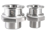 Stainless Tri-Clamp Weldless Bulkhead