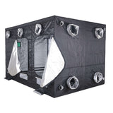 BudBox Pro Titan 2-HL Silver 360x240x220cm (12'x8'x7'4")