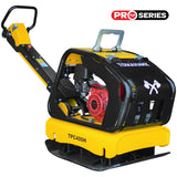 9HP Reverse Plate Compactor Honda GX270 Electric Start 11,690 lbs/ft² for Granular Cohesive Soil Compaction