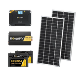BougeRV 12V 400 Watt Rigid Solar Kit Upgraded Version
