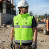 30V Battery-Powered High Vis Fan-Cooled Vest Complete Cooling System