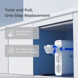 Ultrafiltration Under Sink Water Filter System Waterdrop TSU-W