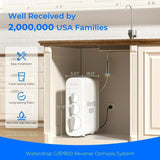 Waterdrop G3P800 Tankless RO System with UV Sterilizing Light