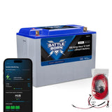 Battle Born 100Ah 12V Smart Heated LiFePO4 Deep Cycle Battery Kit