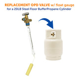 Flame King Overfill Protection Valve for 20lb Buffer Propane Tank