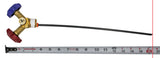 Flame King Y-Valve w/Aluminum Dip Tube & Filter for 50LB Refrigerant Tanks