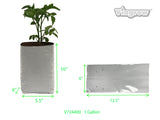 Viagrow Plastic Grow Bags White