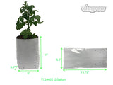 Viagrow Plastic Grow Bags White