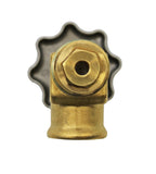 Flame King POL Valve for RV ASME Horizontal Propane Tanks