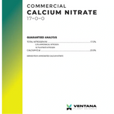 Ventana Plant Science - Calcium Nitrate (17-0-0) 23.5% Ca