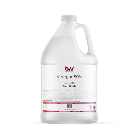 BVV Vinegar 50% Technical Grade Industrial Stregnth
 - 1 Gallon