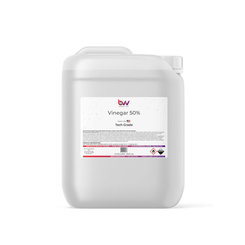 BVV Vinegar 50% Technical Grade Industrial Stregnth
 - 5 Gallons