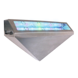 Gardner 50 Watt Decorative Wall Sconce - Stainless Steel - WS-95SS