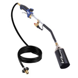 Flame King Auto Ignition Heavy Duty Propane Torch Weed Burner 340,000 BTU with Blast Trigger