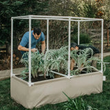 DIY Living Soil Fabric Bed