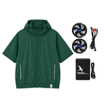 PRE ORDER: 30V Battery-Powered Fan-Cooled Short Sleeve Complete Cooling System