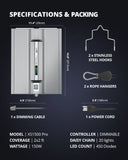 ViparSpectra® 2024 Lens Design XS1500 Pro 150W LED Grow Light