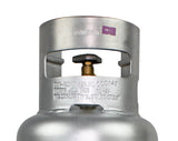 Flame King Lightweight 10lb Aluminum Propane Tank LP Cylinder with OPD