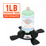 Flame King Base for 1lb Propane Cylinder