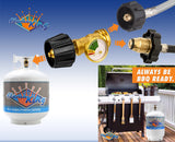 Flame King Propane Gas Level Indicator Check Gauge Meter For Propane Tanks Cylinders