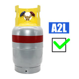 Flame King 30lb Refrigerant Recovery Cylinder Tank for A2L Refrigerants