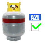 Flame King 50lb Refrigerant Recovery Cylinder Tank for A2L Refrigerants