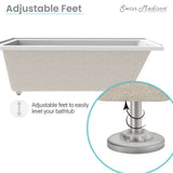 Swiss Madison Voltaire 60" x 30" Left-Hand Drain Alcove Bathtub (15 - Pack)