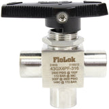 3 Way Ball Valve - Female NPT