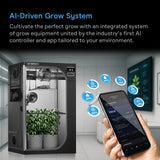 AC Infinity Advance Grow Tent System 2x2 1-Plant Kit Integrated Smart
