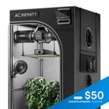 AC Infinity Advance Grow Tent System 2x2 Compact Kit Integrated Smart
