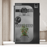 AC Infinity Advance Grow Tent System 2x4, 2-Plant Kit, Integrated Smart Controls to Automate Ventilation, Circulation, Full Spectrum LED Grow Light