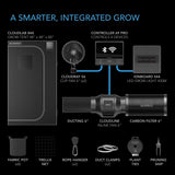 AC Infinity Advance Grow Tent System 4x4 4-Plant Kit Integrated Smart