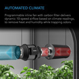 AC Infinity Advance Grow Tent System 4x4 4-Plant Kit Integrated Smart