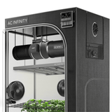 AC Infinity Advance Grow Tent System PRO 4x4, 4-Plant Kit, WiFi-Integrated Controls to Automate Ventilation, Circulation, Full Spectrum LM301H EVO LED Grow Light