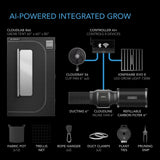 AC Infinity Advance Grow Tent System Pro 5x5 6-Plant Kit