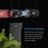 AC Infinity Air Filtration Kit 8" Inline Fan w/ Speed Controller