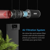 AC Infinity Air Filtration Kit PRO 6" Inline Fan w/ Smart Controller