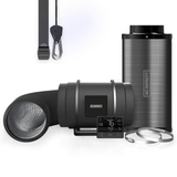 AC Infinity Air Filtration Kit PRO 8", Inline Fan with Smart Controller, Carbon Filter & Ducting Combo