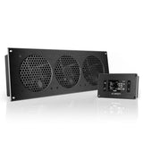 AC Infinity AIRPLATE T9, Quiet Cabinet Cooling Fan 18" w/ Temperature Controller