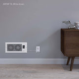AC Infinity AIRTAP T4 Quiet Register Booster Fan System White