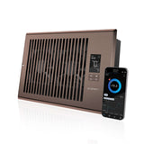 AC Infinity AIRTAP T6 Quiet Register Booster Fan System Bronze for 6"