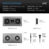 AC Infinity AIRTITAN T8 Crawlspace & Basement Ventilator Fan
