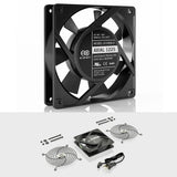 AC Infinity AXIAL 1225 Muffin 120V AC Cooling Fan 120mm x 120mm x 25mm
